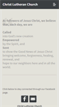 Mobile Screenshot of christcottonwood.org